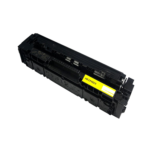 Premium Quality Yellow Toner Cartridge compatible with HP CF402X (HP 201X)