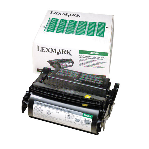 Lexmark 1382925 Black OEM Toner Cartridge