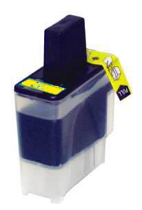 Premium Quality Yellow Inkjet Cartridge compatible with Brother LC-41Y
