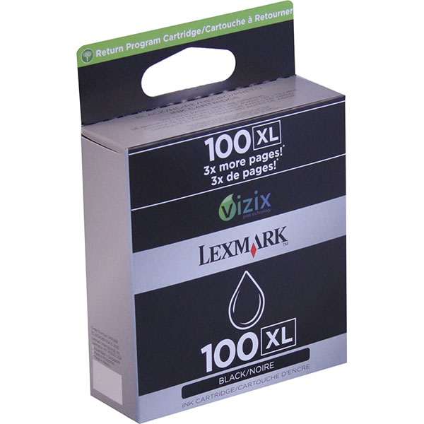 Lexmark 14N1068 (Lexmark #100XL) Black OEM Ink Cartridge