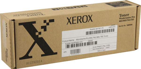 Xerox 106R404 (106R00404) Black OEM Toner Cartridge
