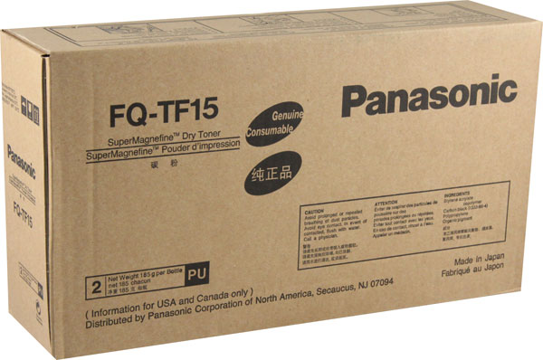 Panasonic FQ-TF15 Black OEM Copier Toner