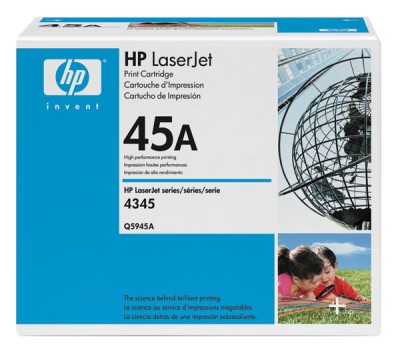 HP Q5945AG (HP 45A) Black OEM Print Cartridge (36/Pallet)