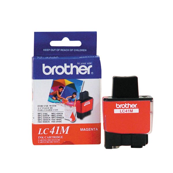 Brother LC-41M Magenta OEM Inkjet Cartridge